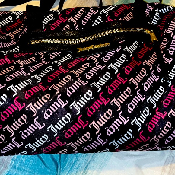 Juicy Couture Bags Juicy Couture Goth Logo Overnight Bag Poshmark